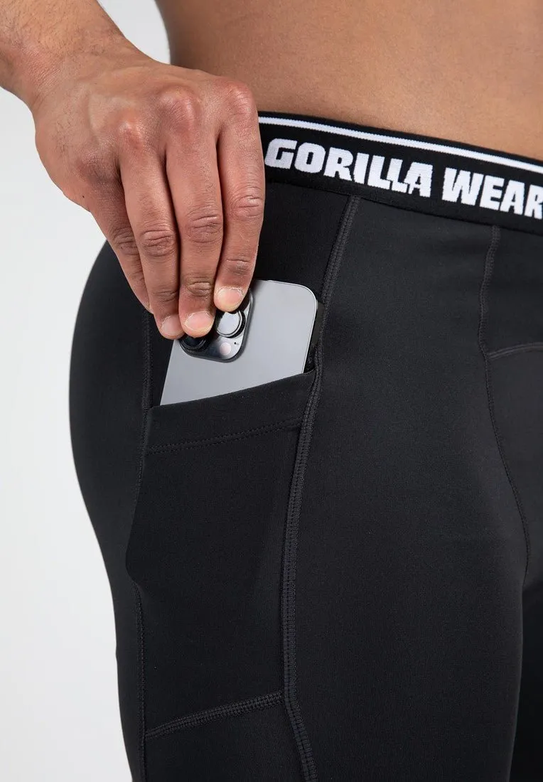 Gorilla Wear Philadelphia Men's Short Tights - Black