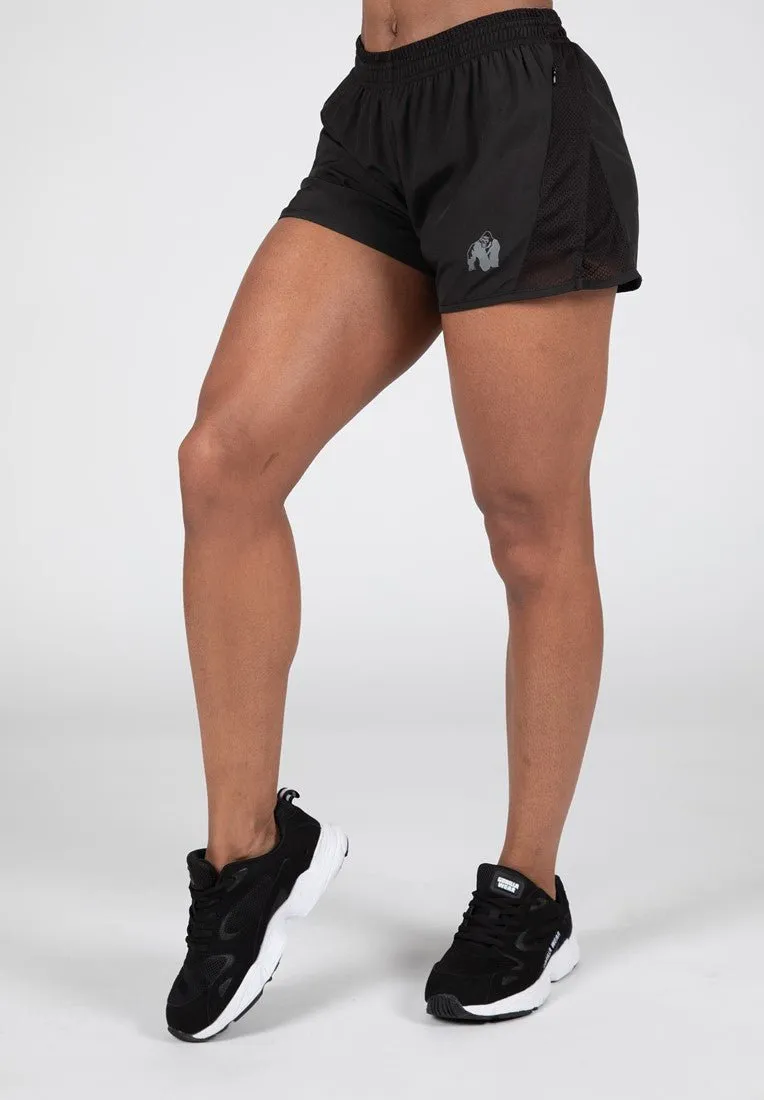 Gorilla Wear Portland 2-In-1 Shorts - Black