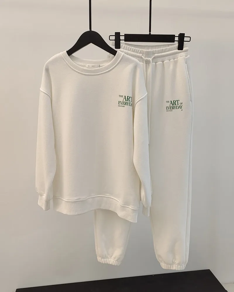 Gracia Fleece Tracksuit Set