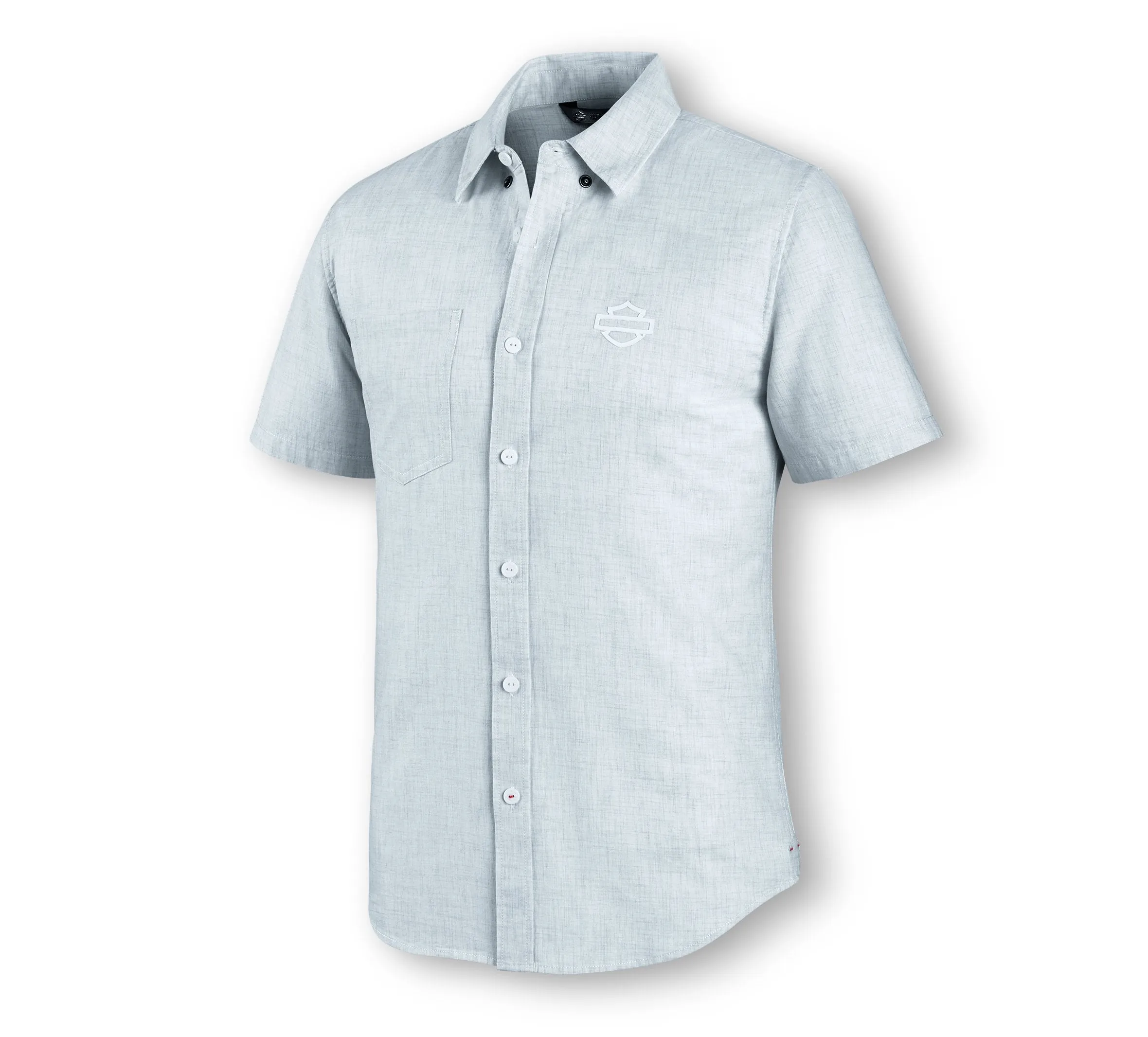 Harley-Davidson® Mens Melange Woven Shirt - 99073-20VM