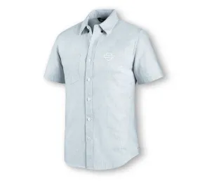 Harley-Davidson® Mens Melange Woven Shirt - 99073-20VM