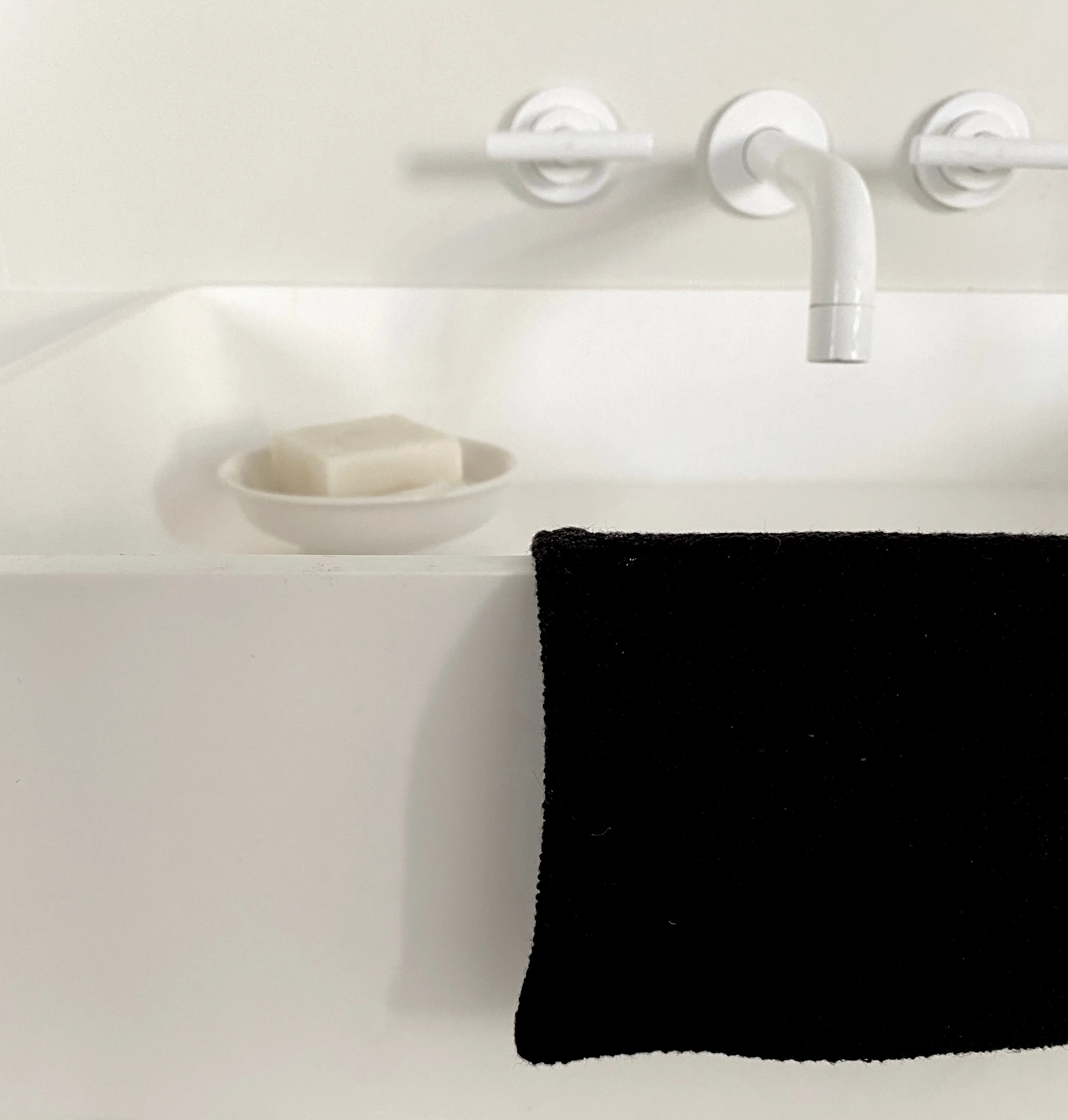 hemp wash cloths (black)