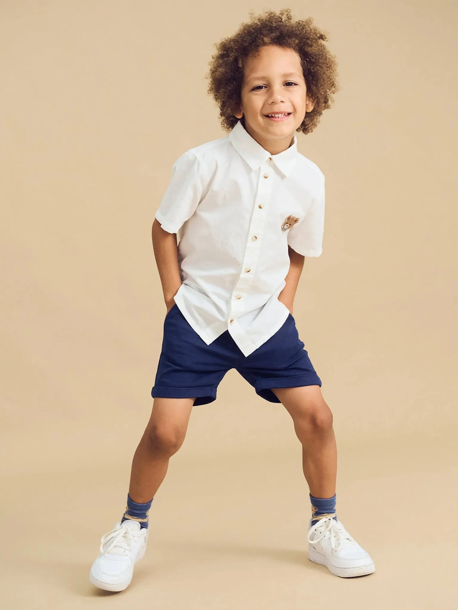 Huxbaby Chino Short Navy