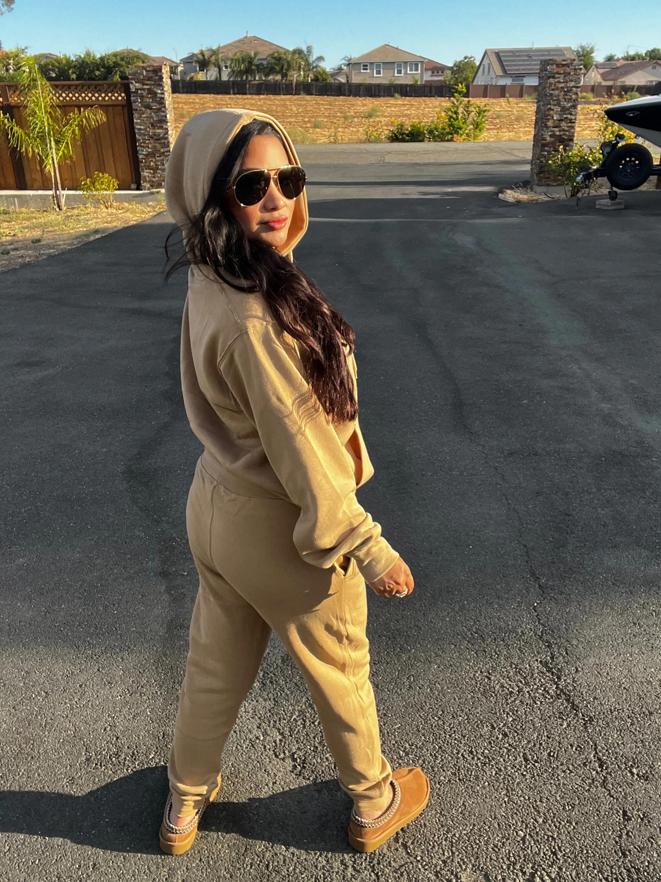 I Just Wanna Chill Fleece Hoodie Jogger Set (3 Colors)