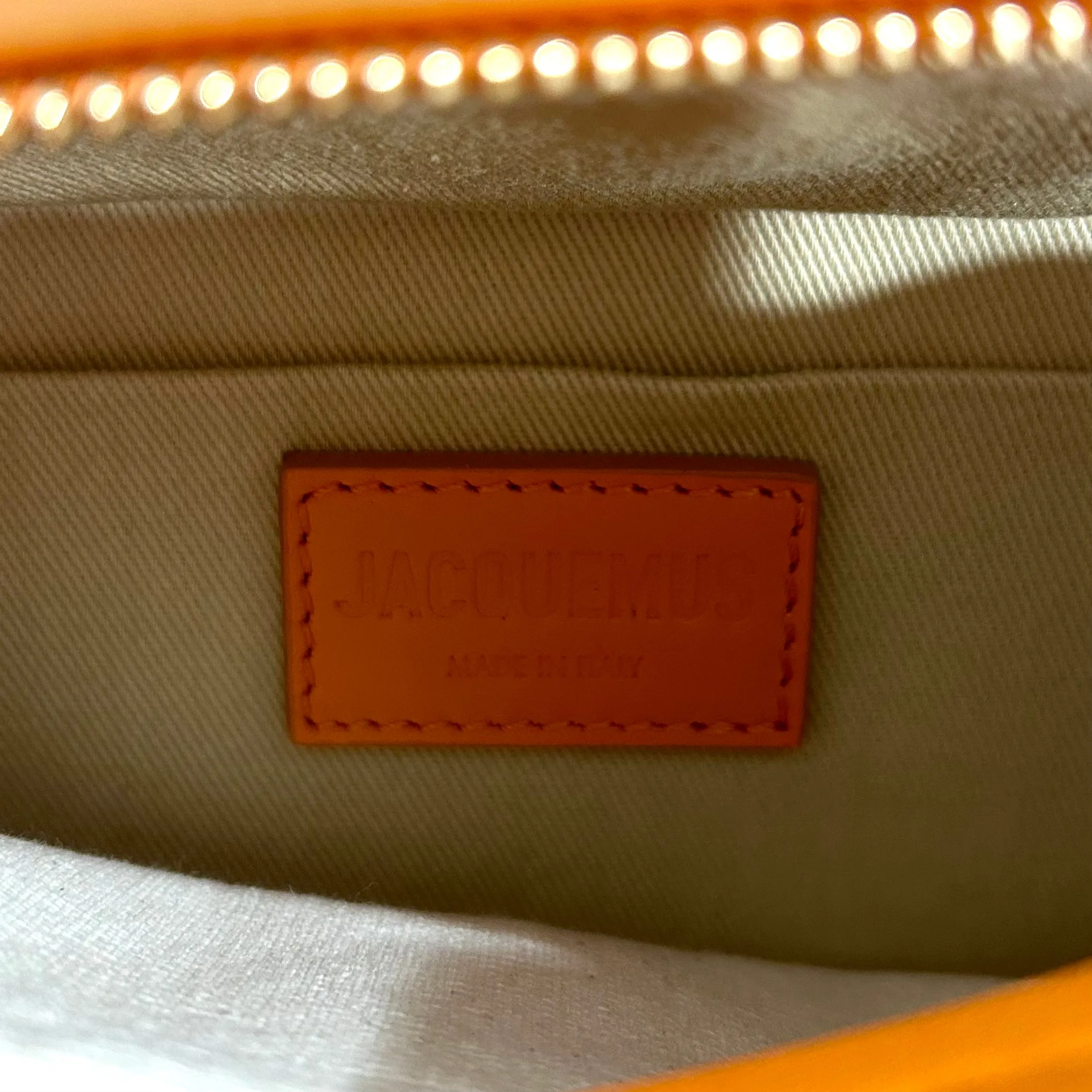 Jacquemus Orange Le Rectangle Bag