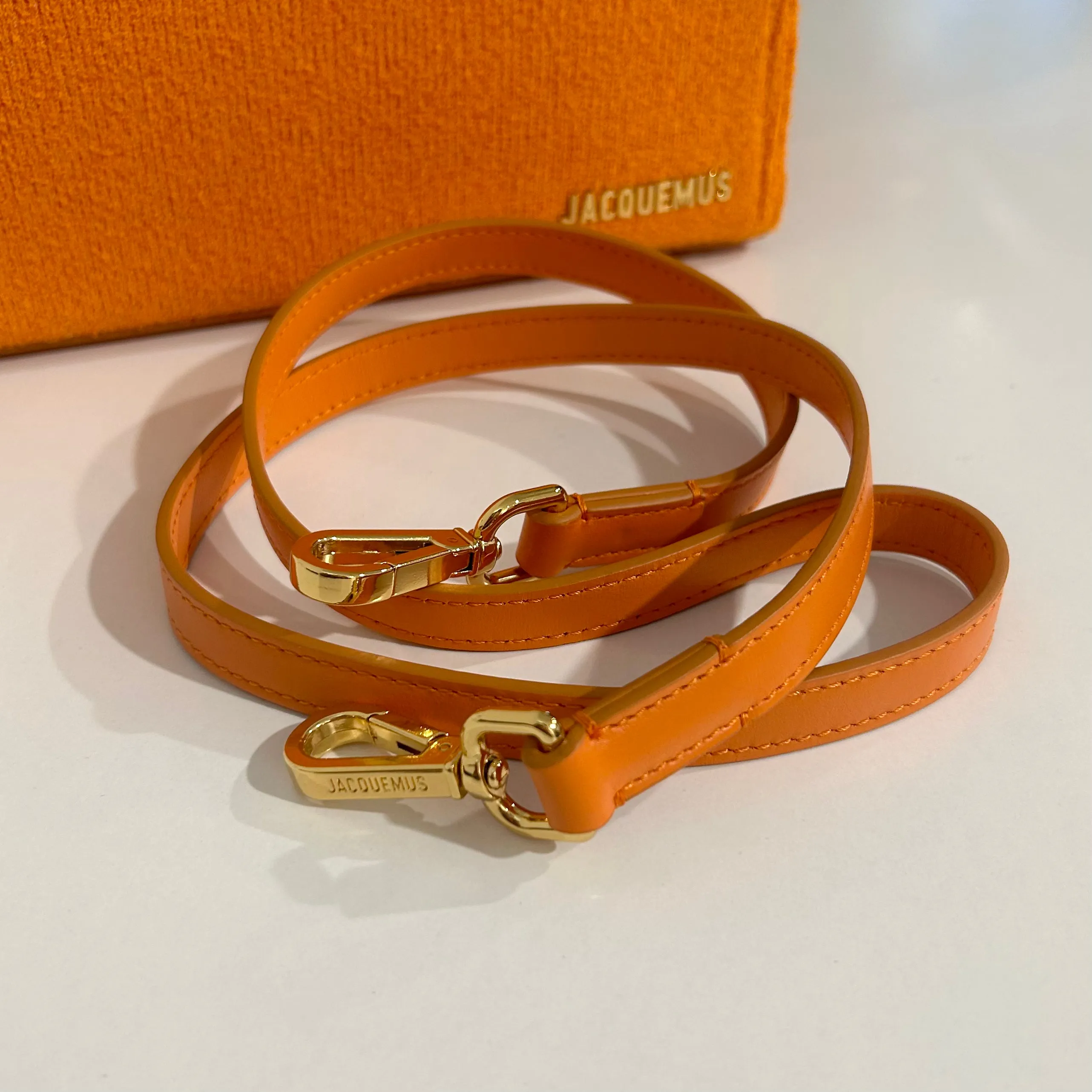 Jacquemus Orange Le Rectangle Bag