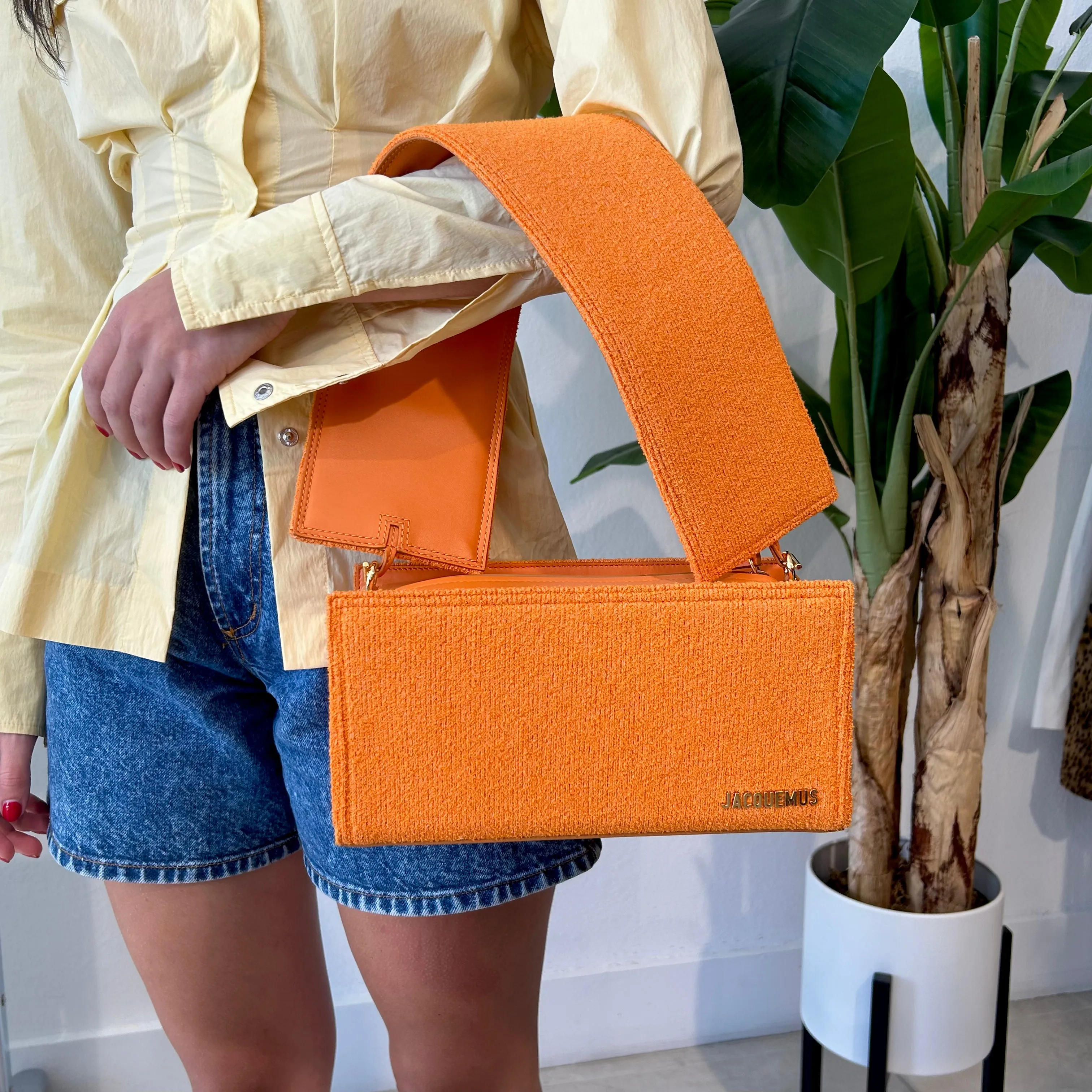 Jacquemus Orange Le Rectangle Bag