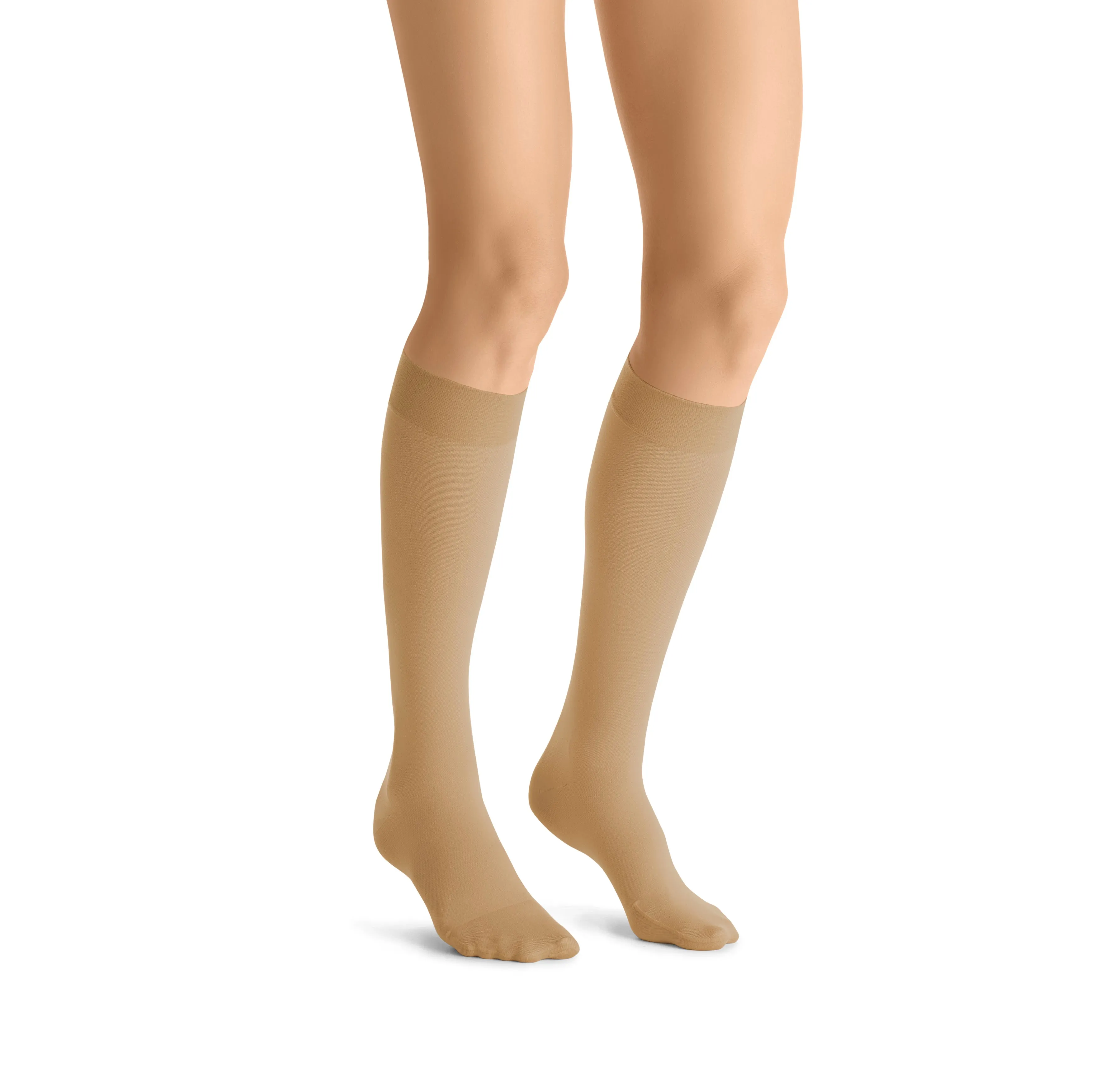 JOBST Opaque Compression Stockings 20-30 mmHg Knee High SoftFit Band Closed Toe