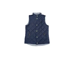 Jubee & Co Sawyer Vest (Gingham/Navy)
