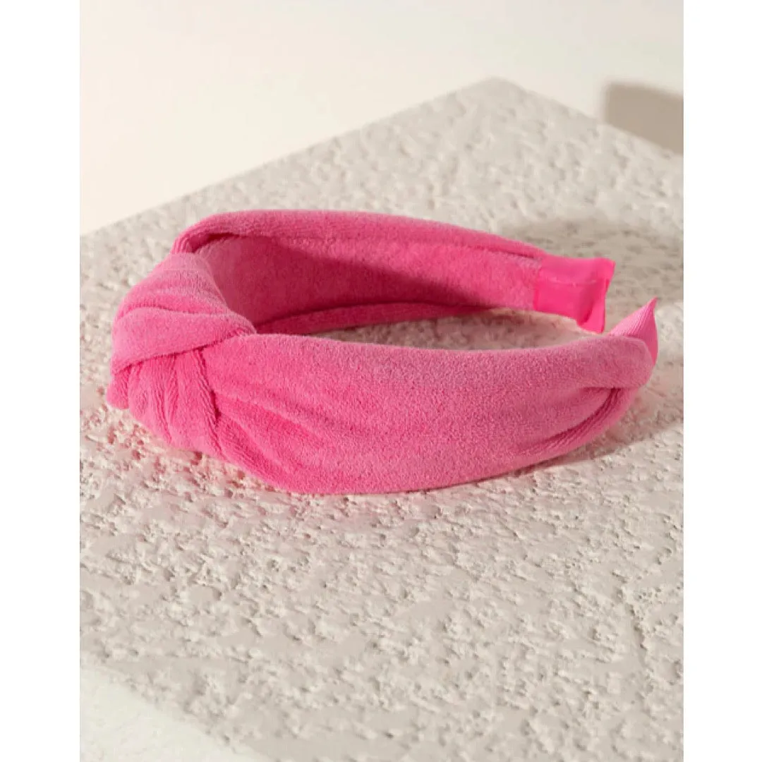 KNOTTED TERRY HEADBAND