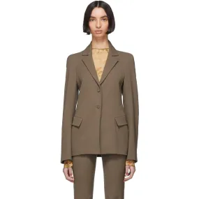 KNWLS Grey Wool Exos Blazer