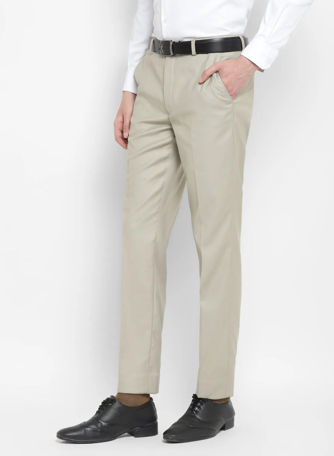 Light Beige Smart Trouser