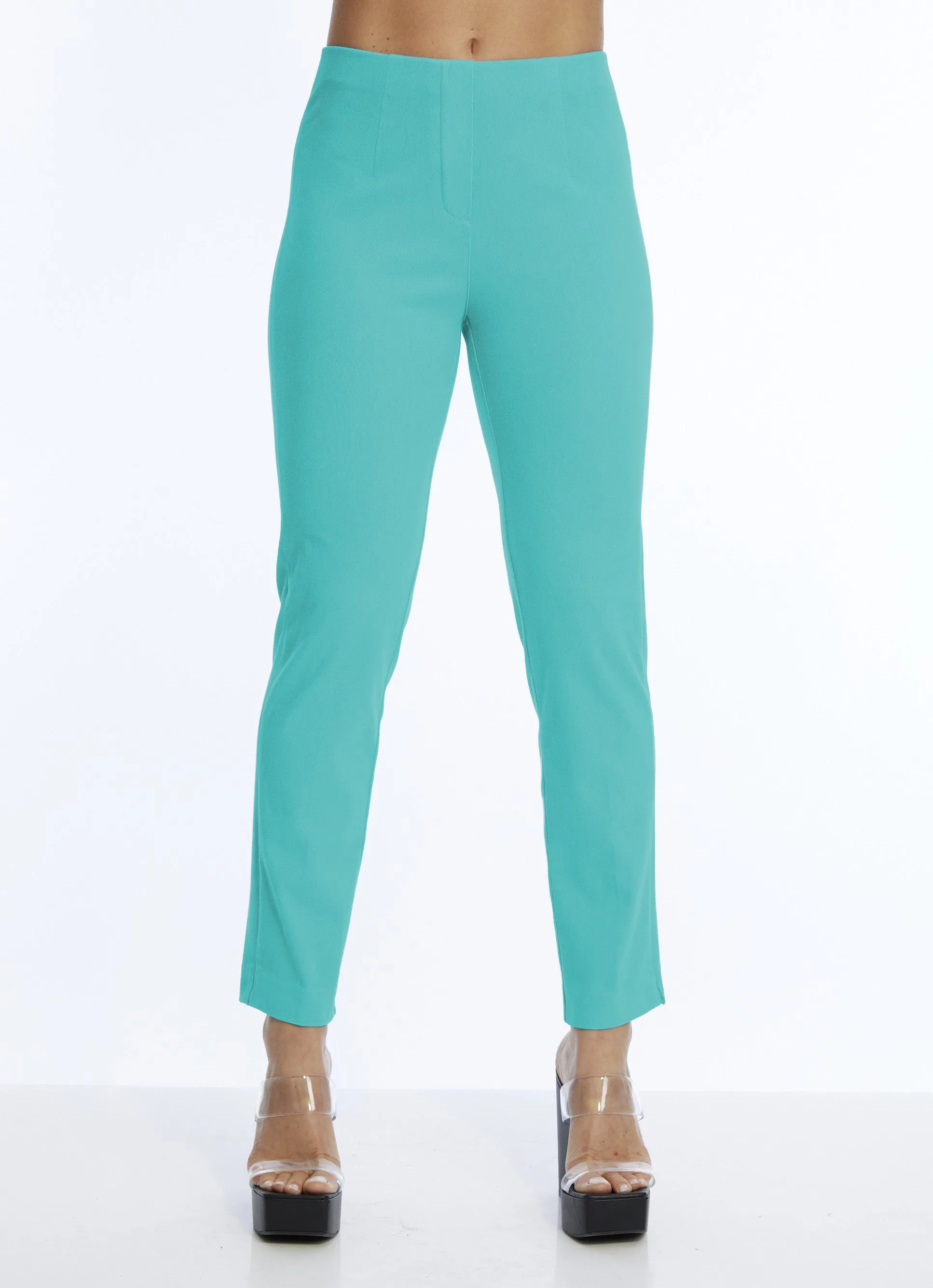 LIOR Women's Tapered Ankle Pant In Twill Denim - "Sasha"
