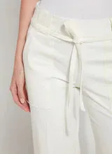 Lysse Hallie Twill Wide Leg Crop Pant