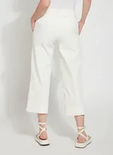 Lysse Hallie Twill Wide Leg Crop Pant