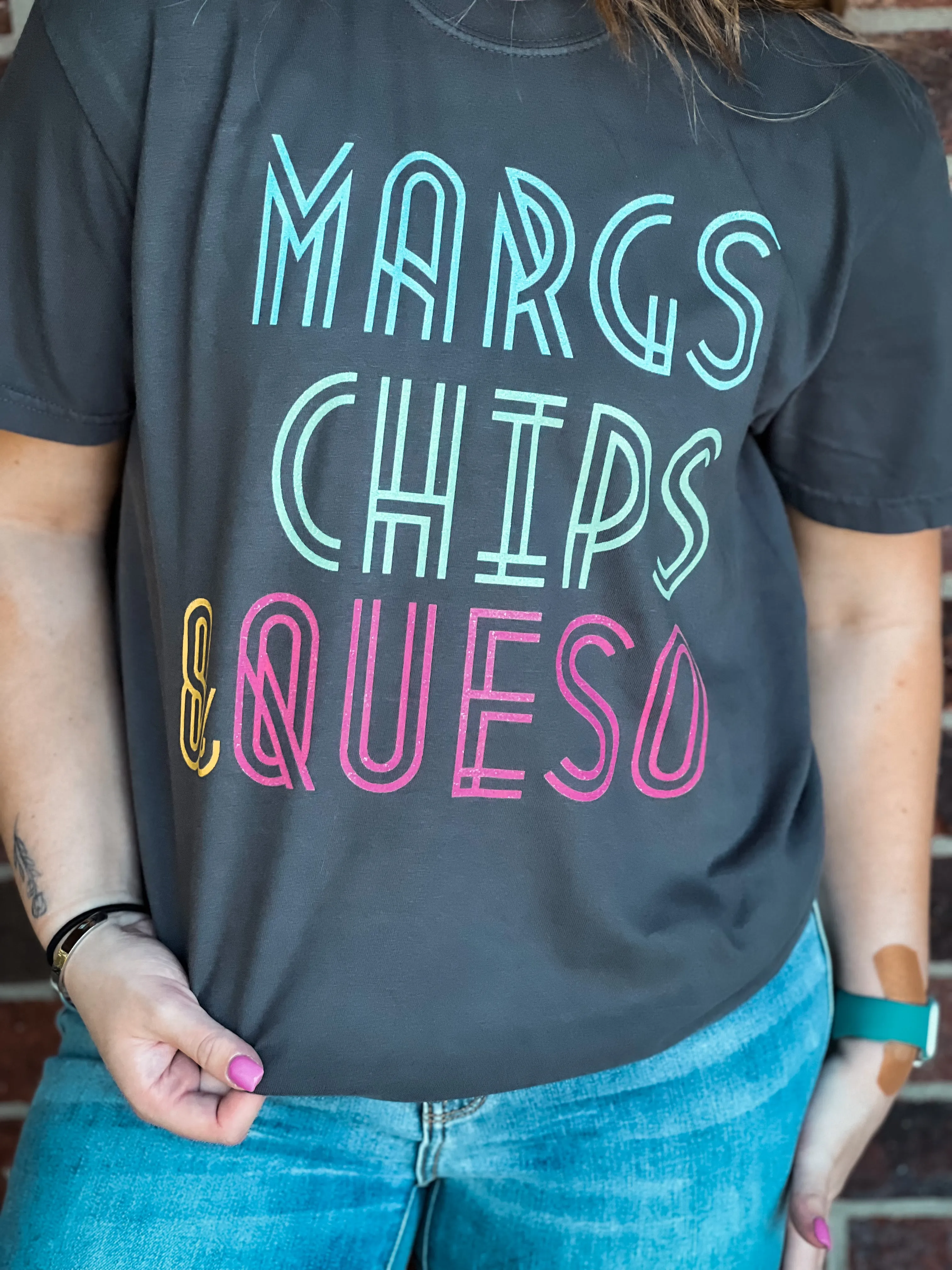 Margs Chips Queso Tee