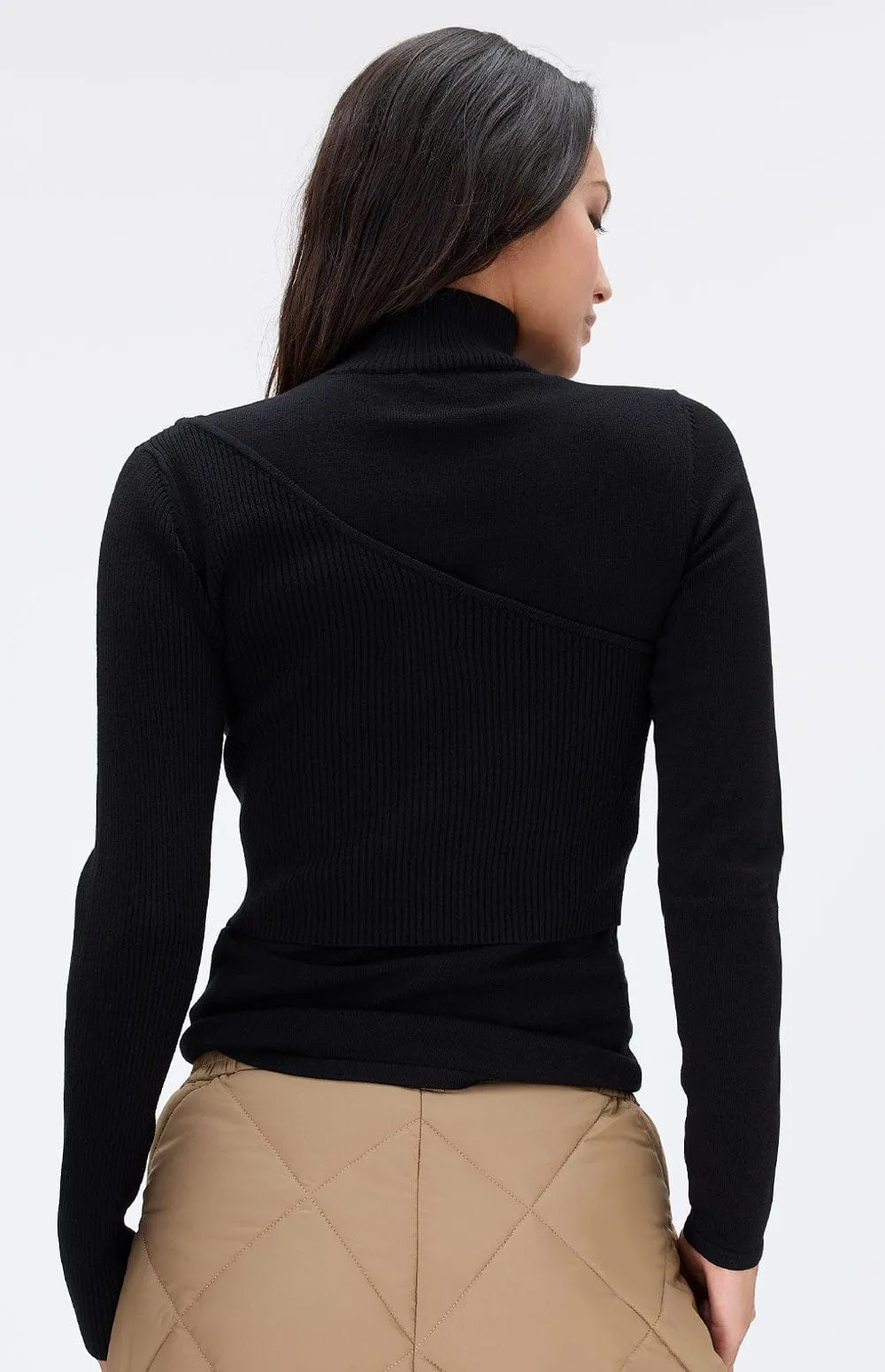 Marie Ski Sweater | Black