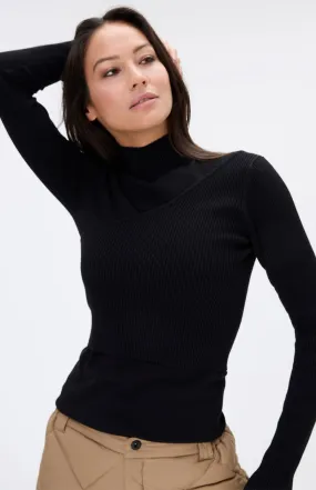 Marie Ski Sweater | Black