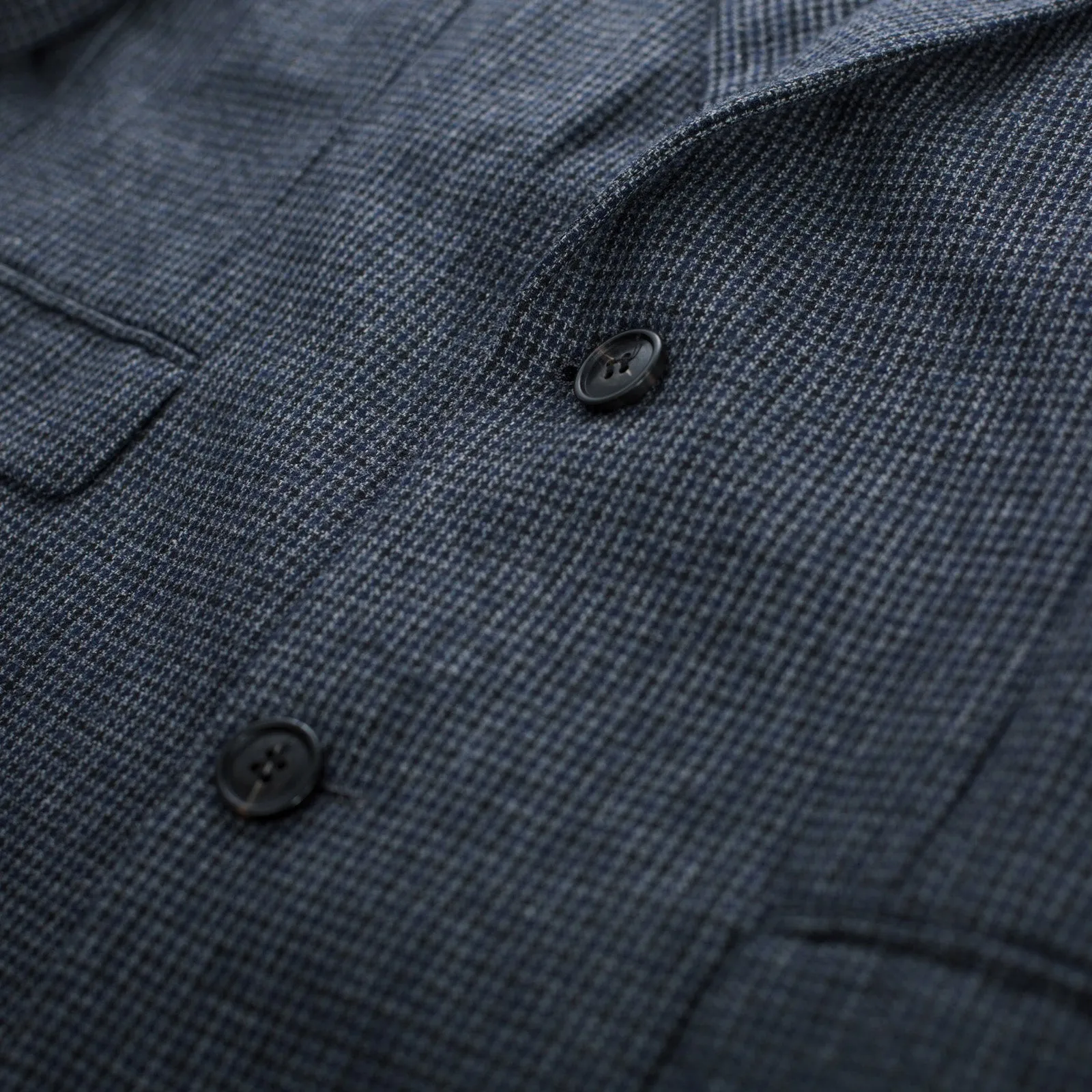 Men's Herringbone Two Button Blazer British Wool Blend Vintage Sport Coats