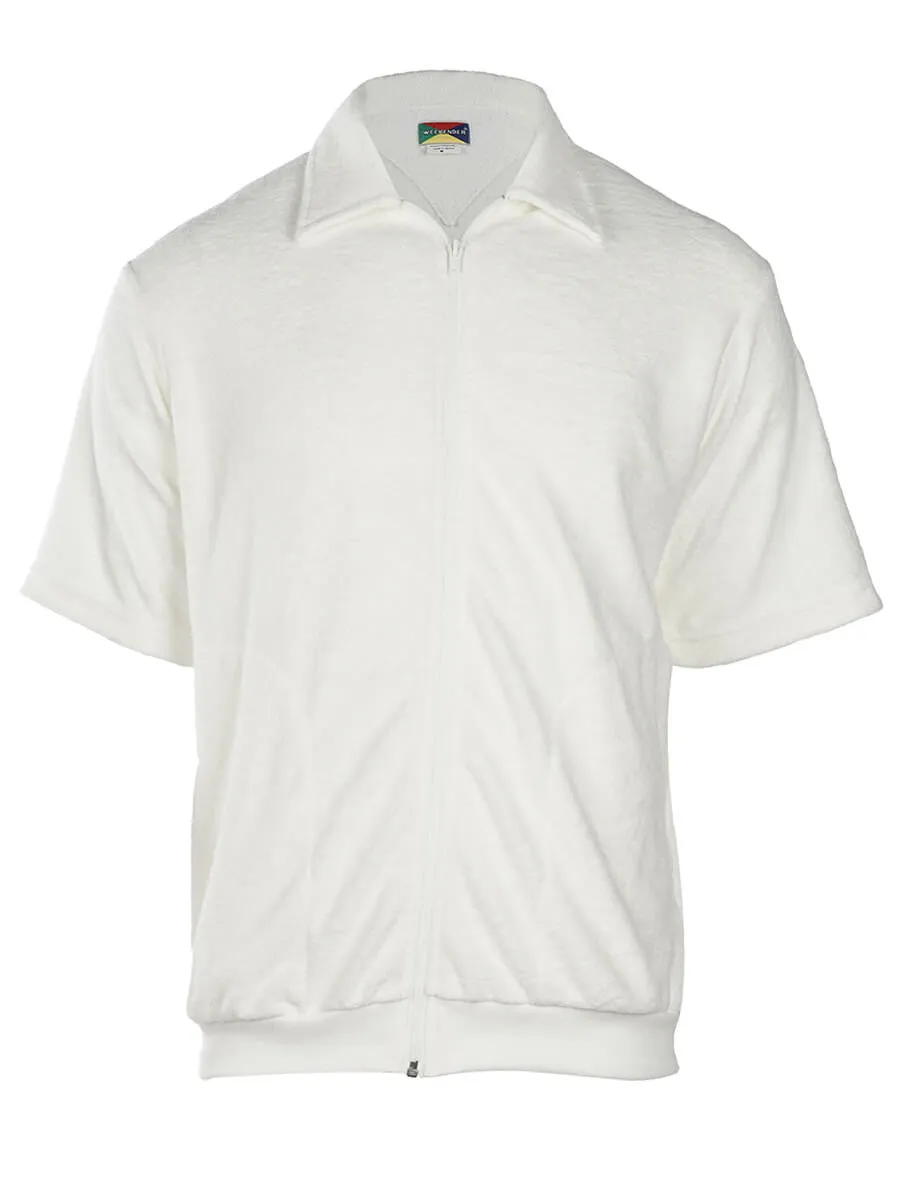 Men's Terry Zip Cover-Up Jacket