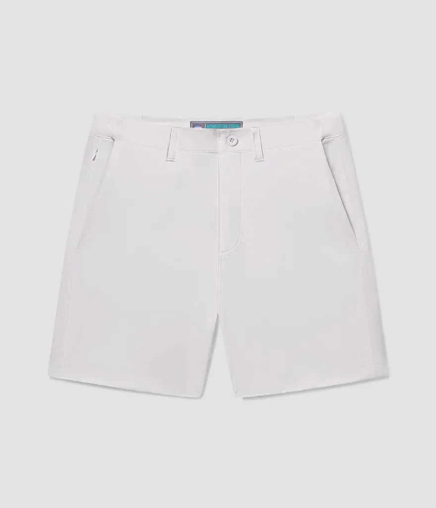 Momentum Performance Chino Shorts • Oyster