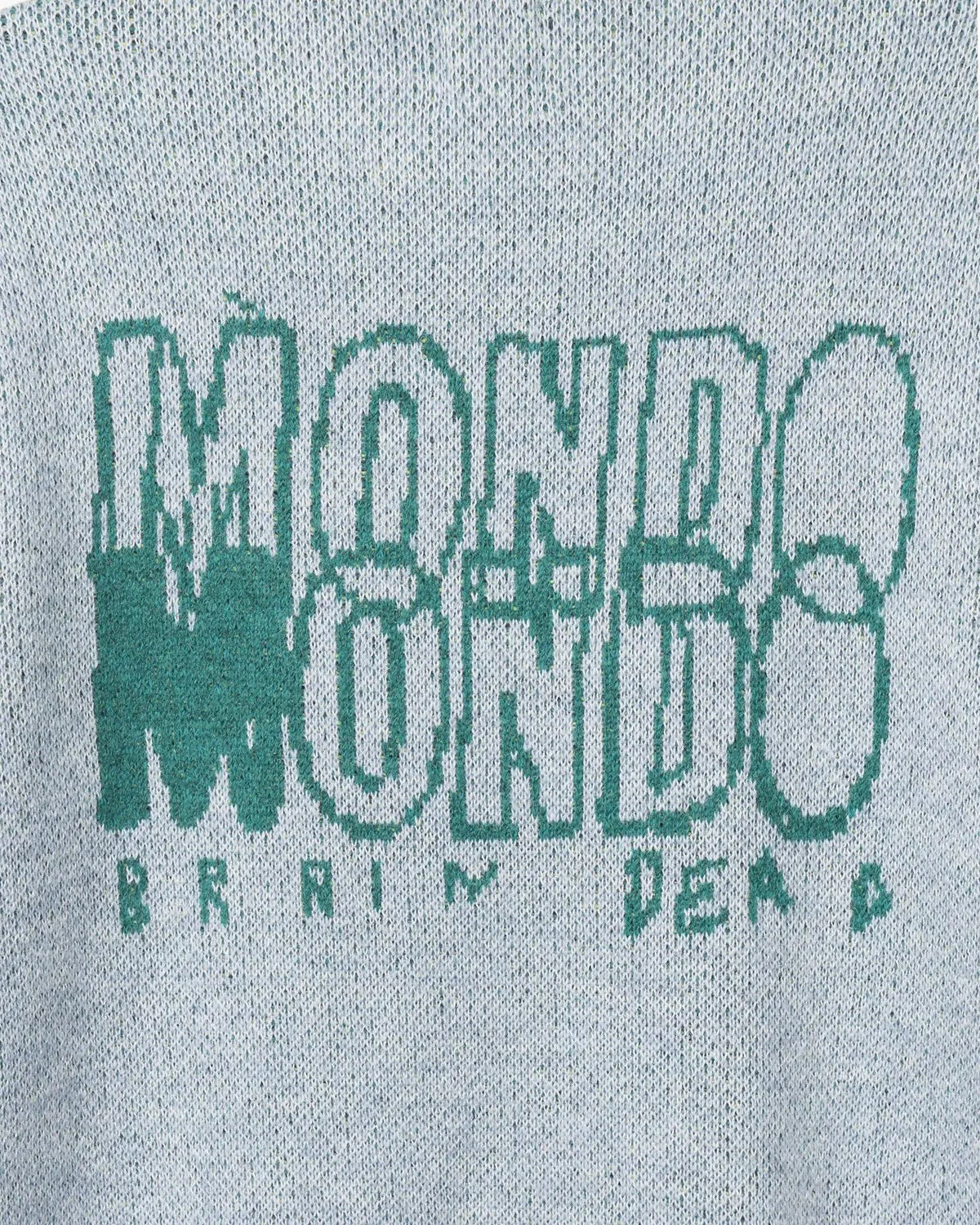 Mondo Knit Crewneck Sweater - Teal