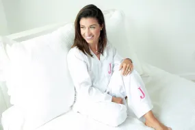 MONOGRAM SEERSUCKER WOMEN'S PJS