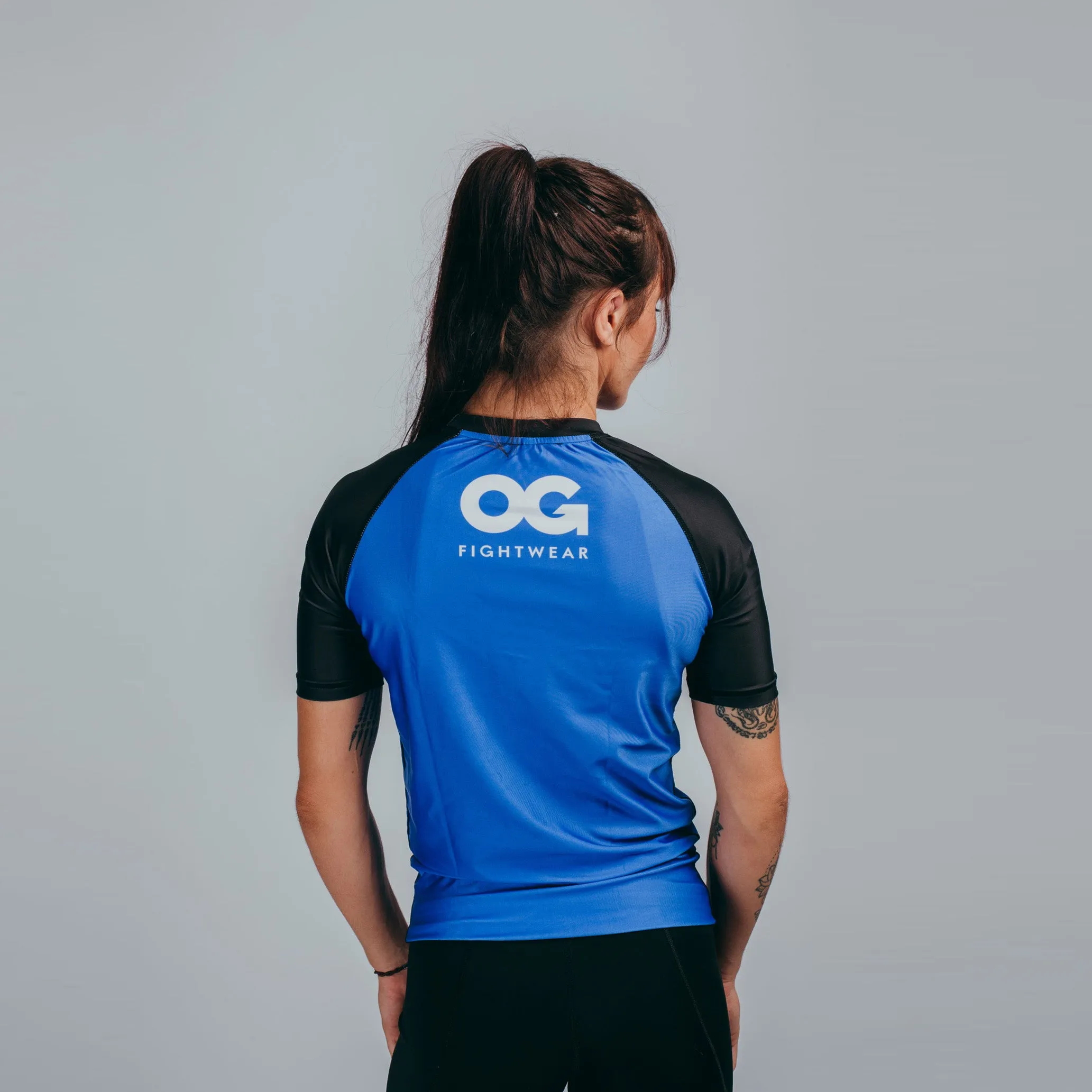 OG Short Sleeve Rashguard (Blue)
