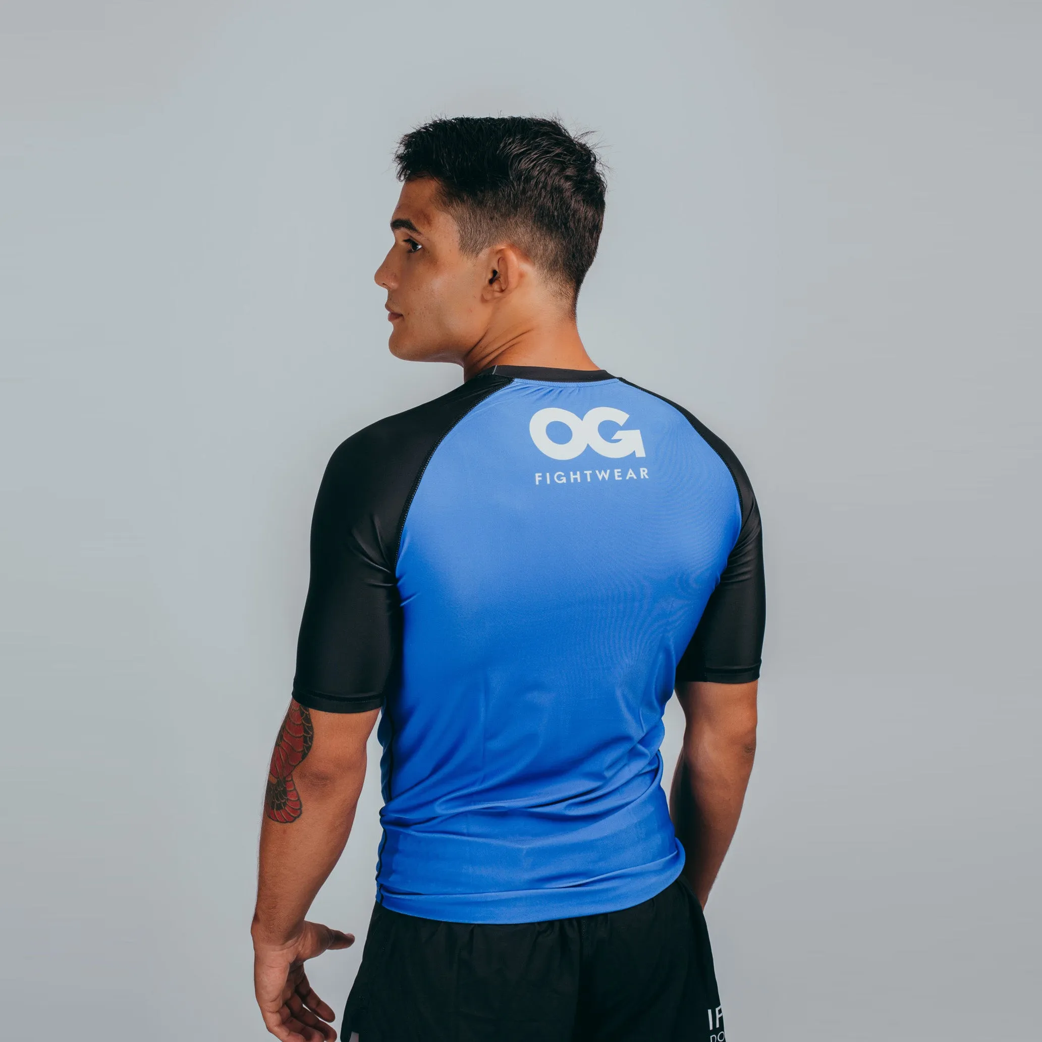 OG Short Sleeve Rashguard (Blue)