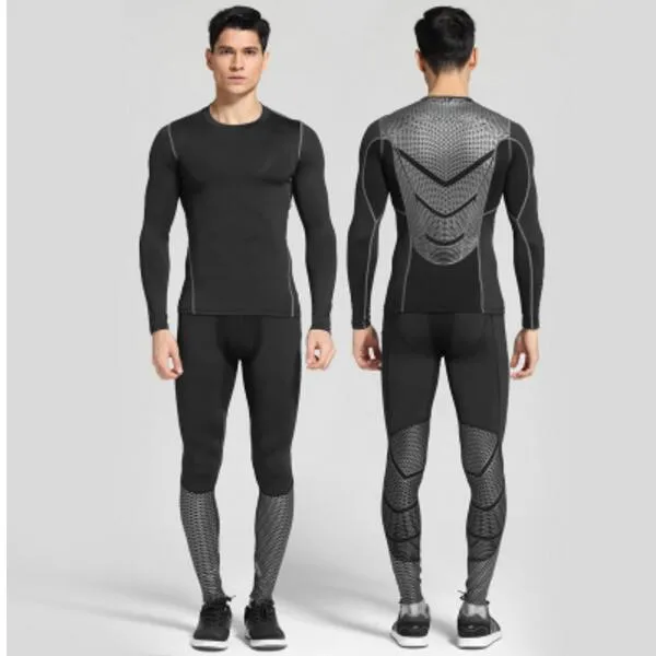 Oss Pro Combat EVO.2 Serie Compression Rash Guard Top plus Pants Bundle