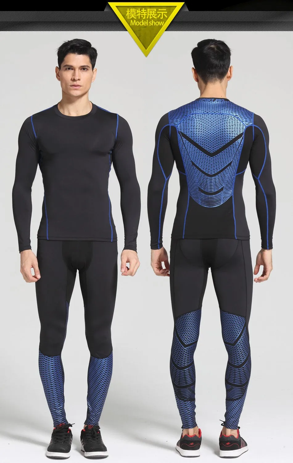 Oss Pro Combat EVO.2 Serie Compression Rash Guard Top plus Pants Bundle