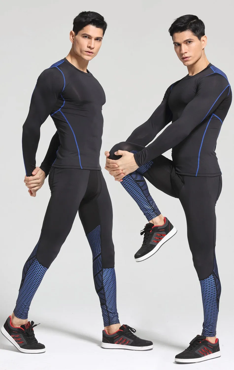 Oss Pro Combat EVO.2 Serie Compression Rash Guard Top plus Pants Bundle