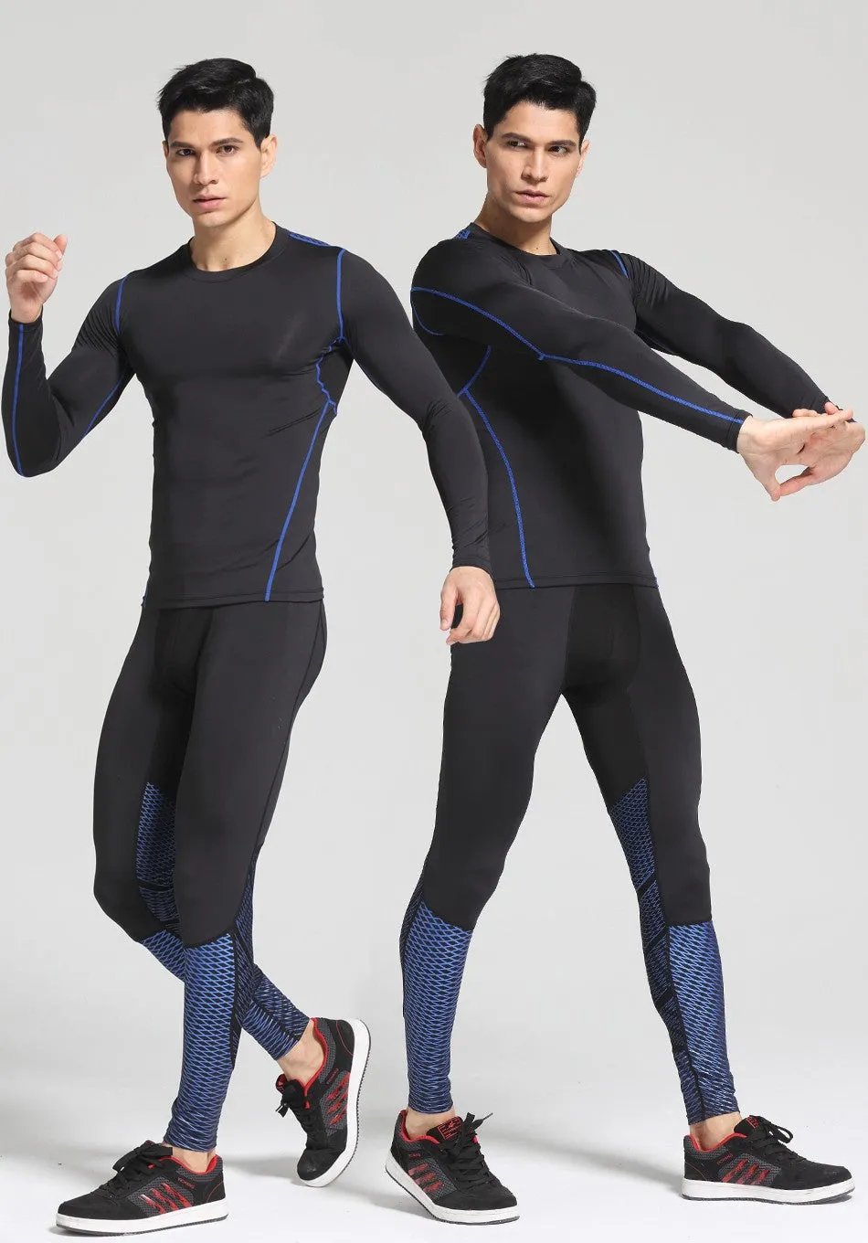 Oss Pro Combat EVO.2 Serie Compression Rash Guard Top plus Pants Bundle