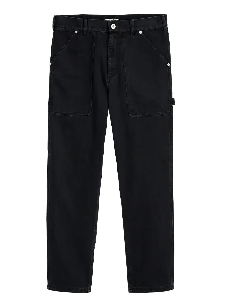 Painter Pant in Recycled Denim- Washed Black