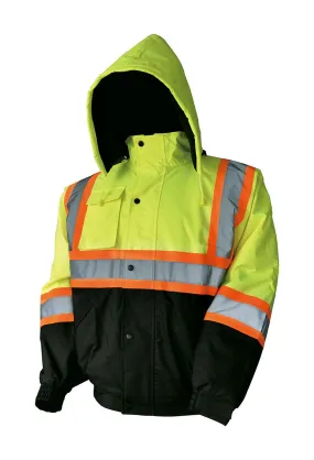 Premium Insulated High Visibility Rain Reflective Jacket