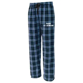 PSG Academy Miami Pennant Flannel Lifestyle Pajama Pant Navy
