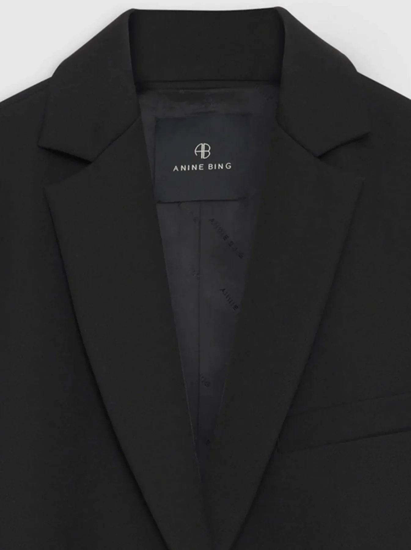 Quinn Wool Blazer - Black