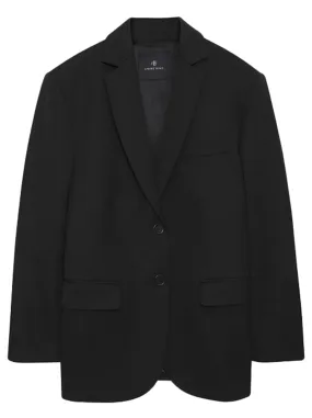 Quinn Wool Blazer - Black