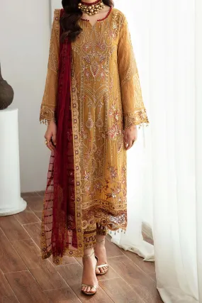 Rangoon by Ramsha Unstitched 3 Piece Chiffon Vol-11 Collection'2023-D-1110