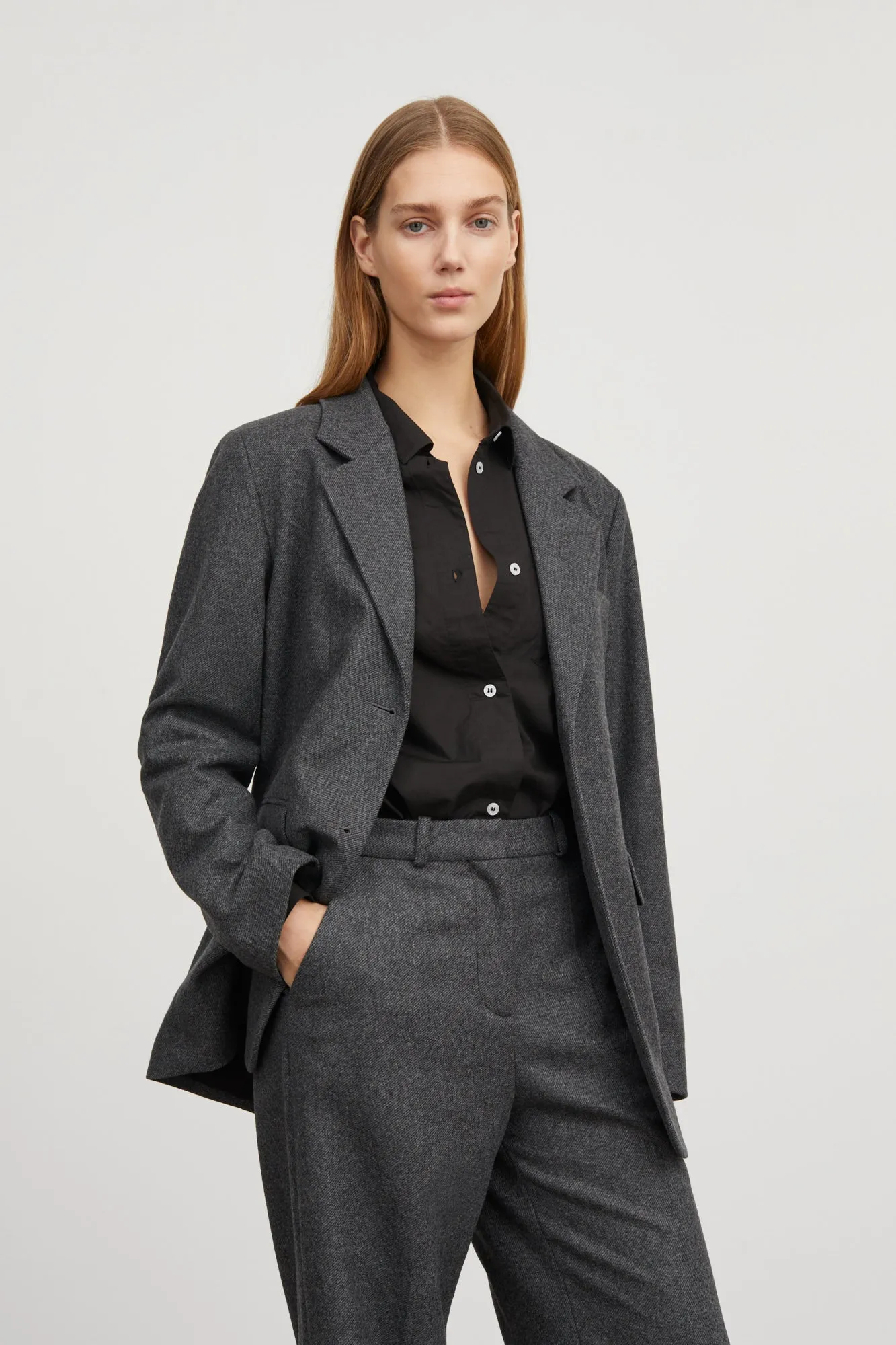Residence blazer - Dark grey