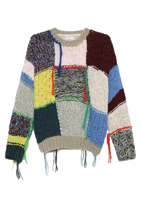 Richiee's Soft Chunky Cable Knit Wool Sweater - OVERSIZED FIT