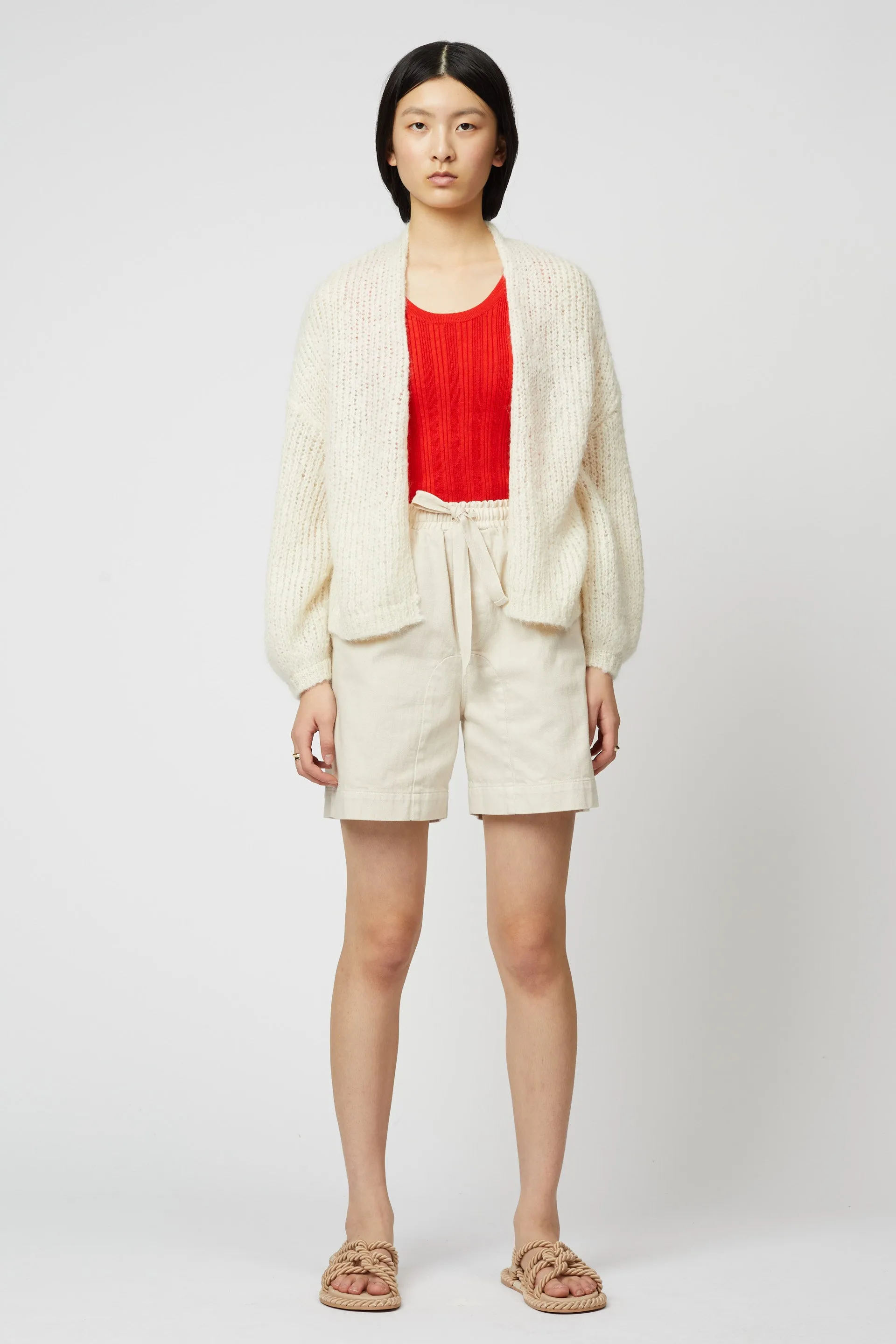 Sample Sale Twill Short - Drapey Bio Washed Twill