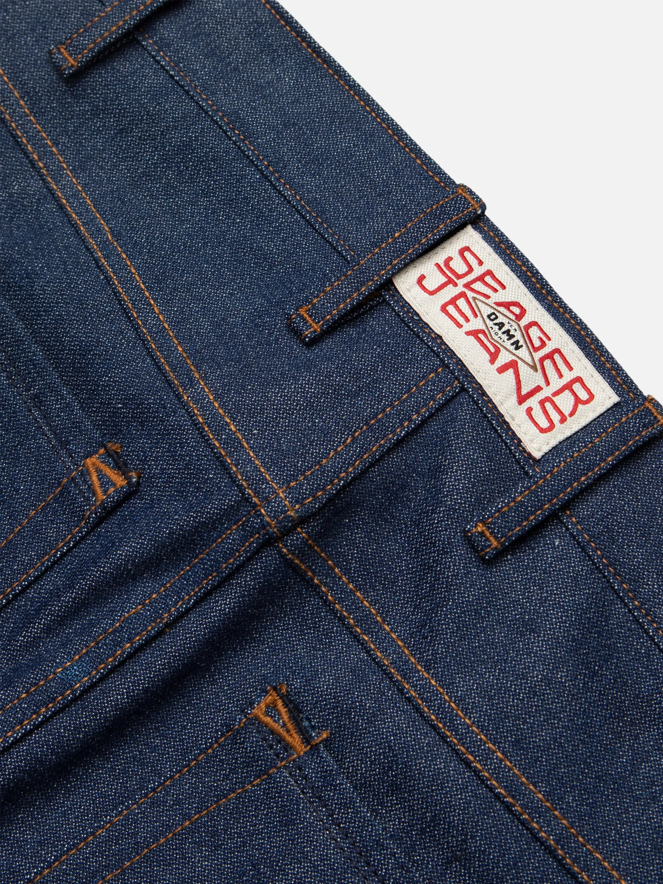 Seager Autry Jean - Raw Indigo