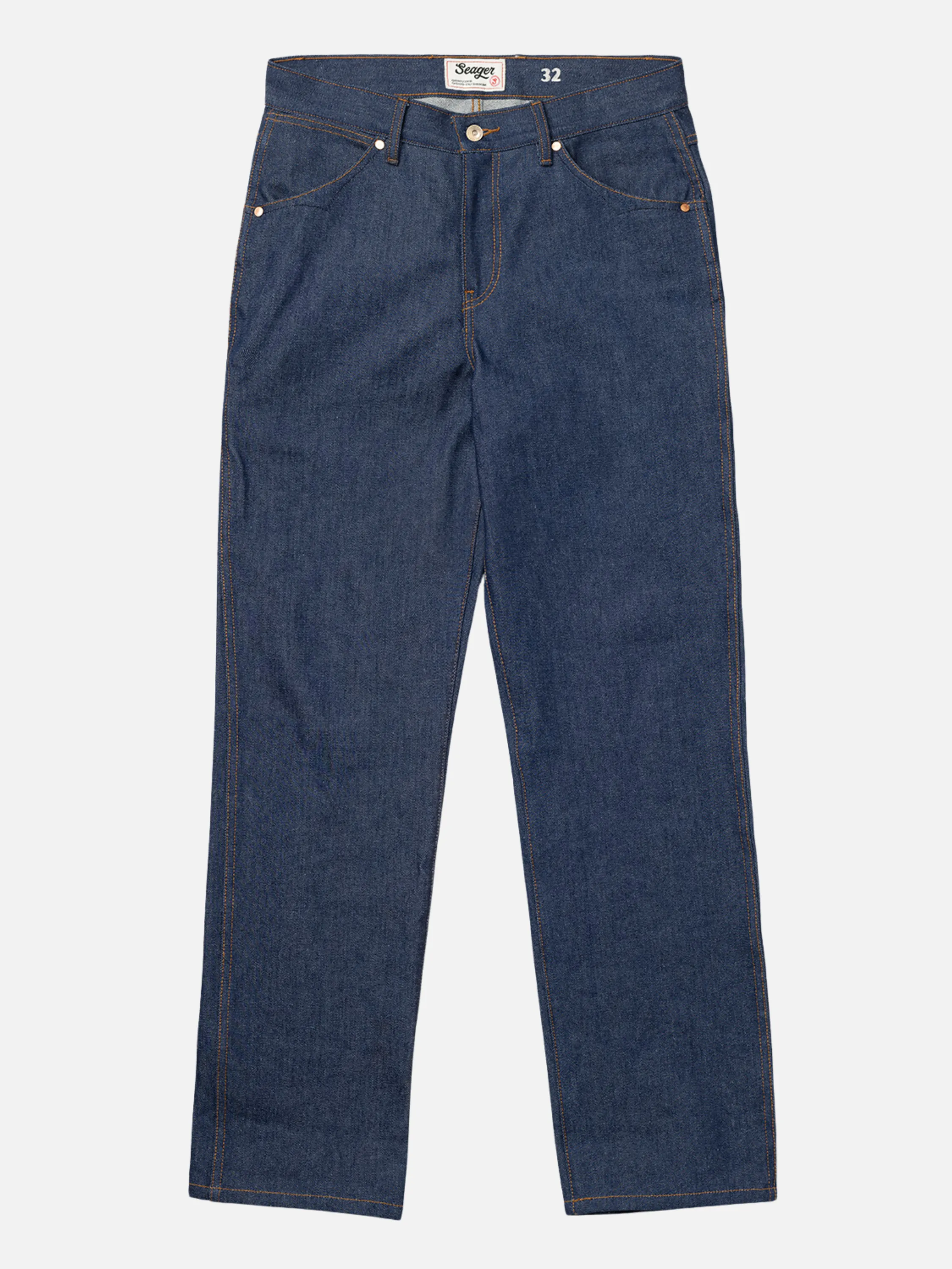 Seager Autry Jean - Raw Indigo