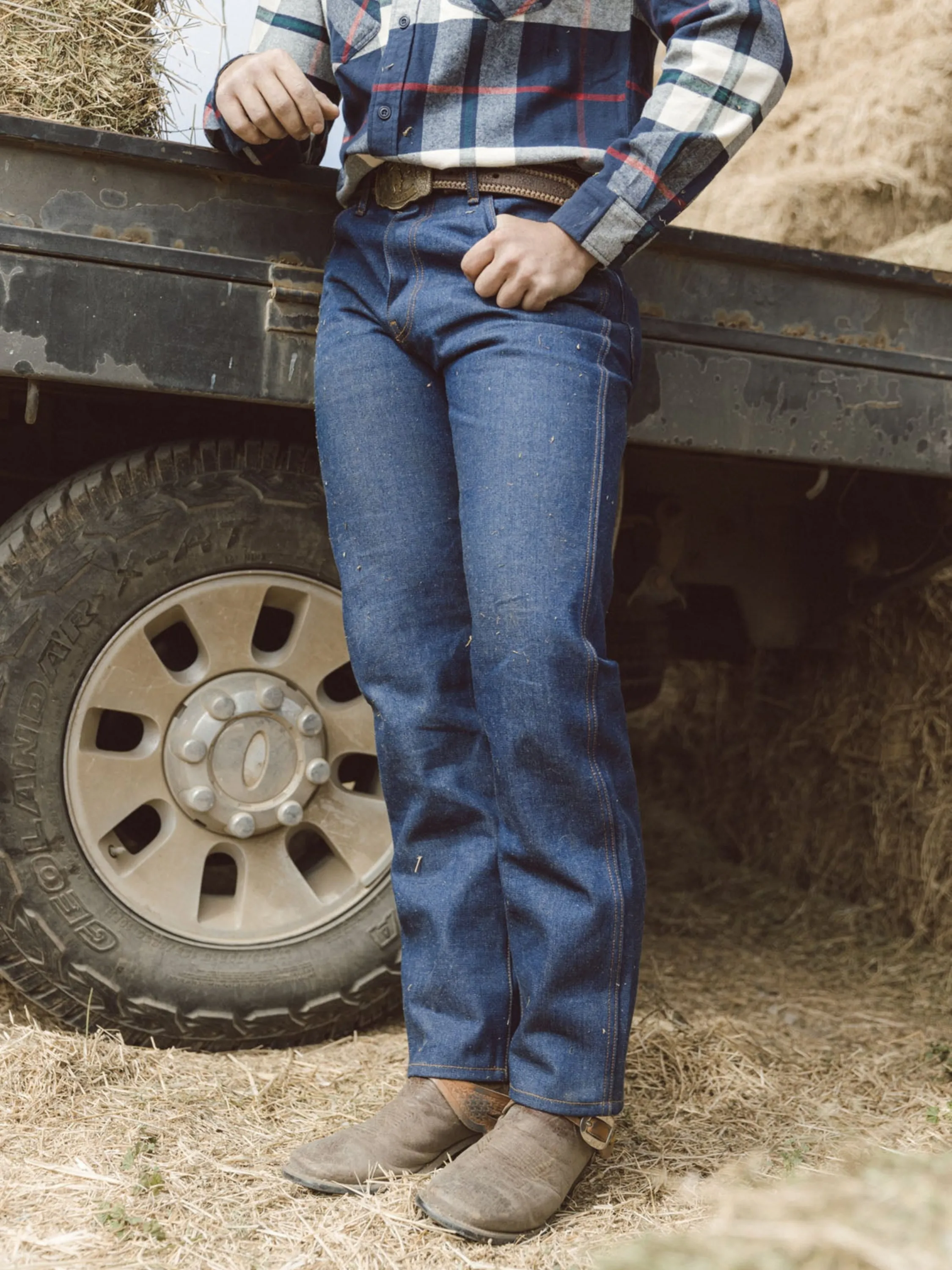Seager Autry Jean - Raw Indigo