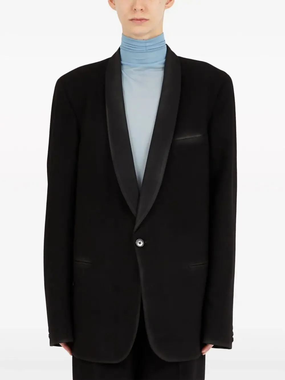 SHAWL COLLAR BLAZER