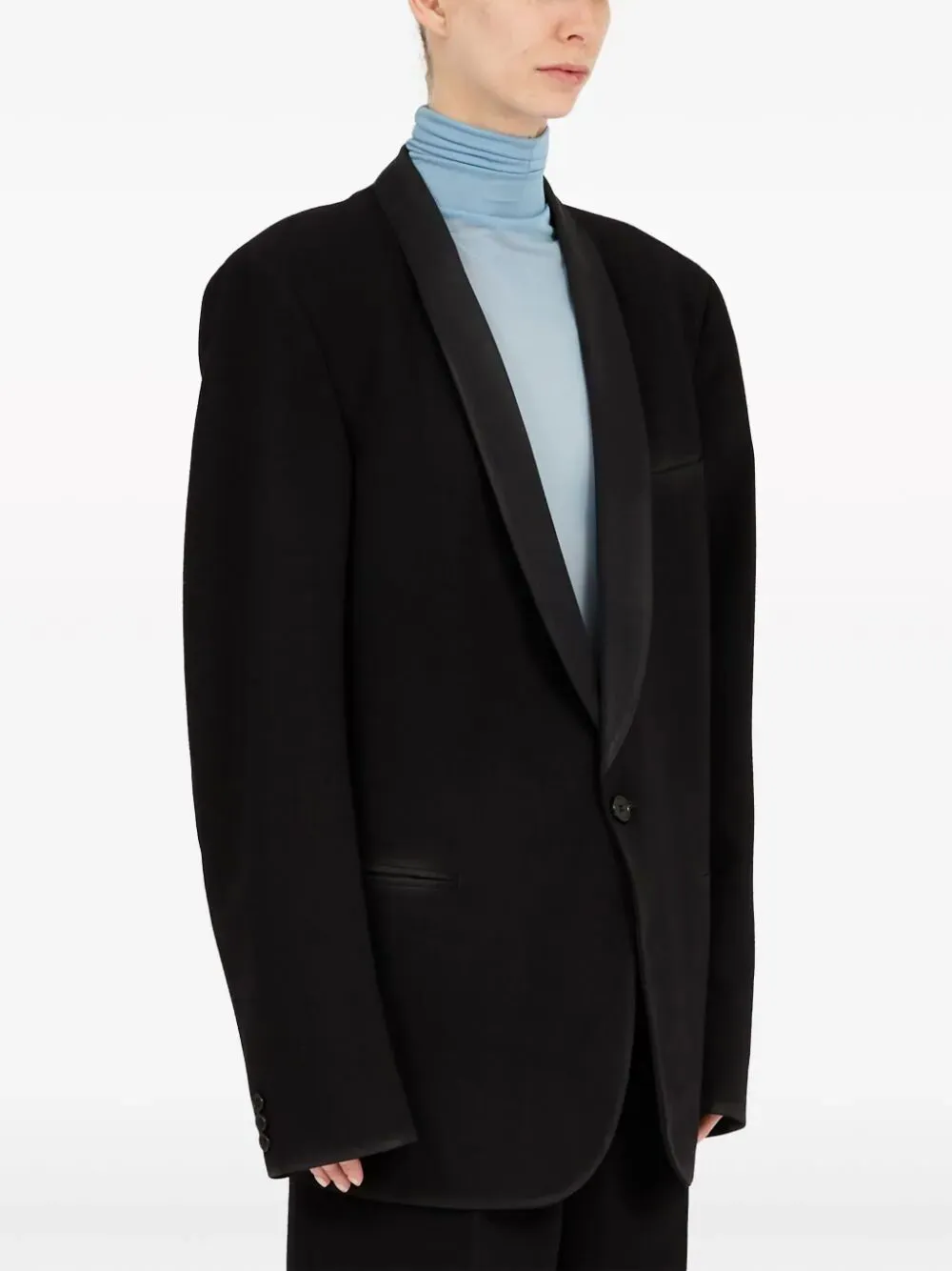 SHAWL COLLAR BLAZER