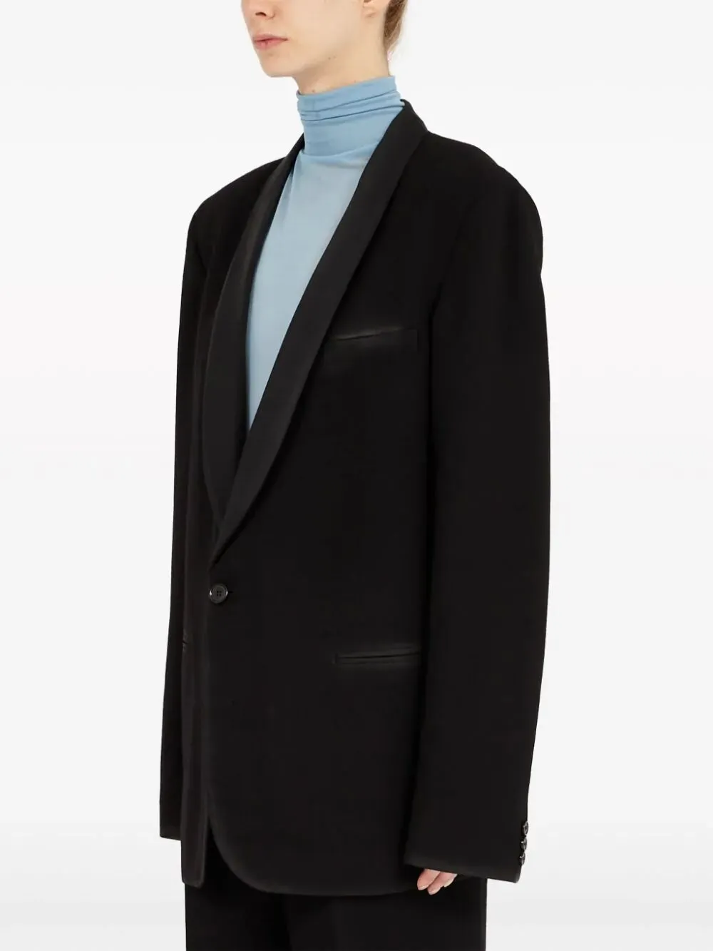 SHAWL COLLAR BLAZER