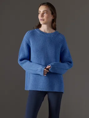 Sherwood Crewneck Sweater - Lavender Blue