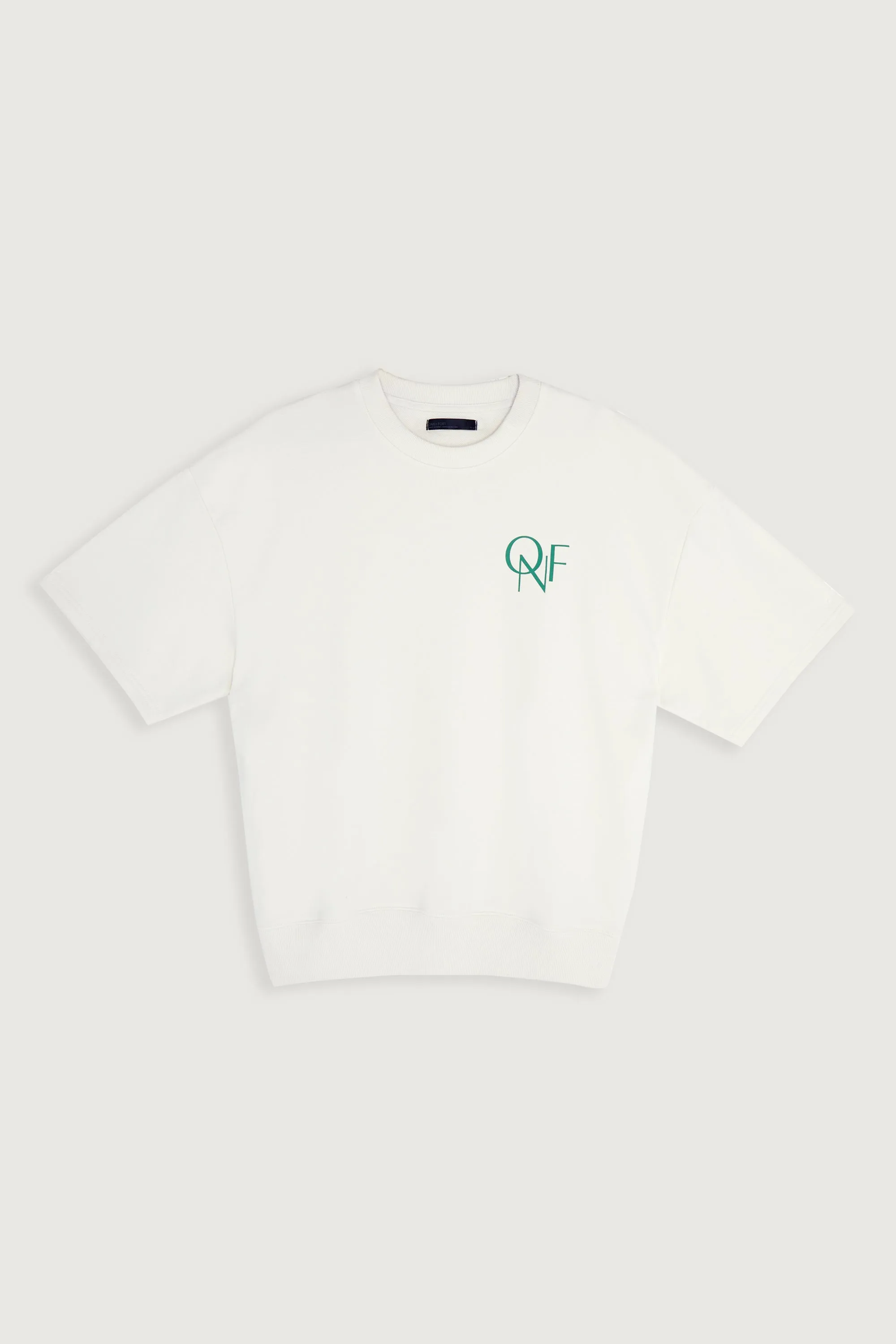 SHORT SLEEVE SWEATSHIRT